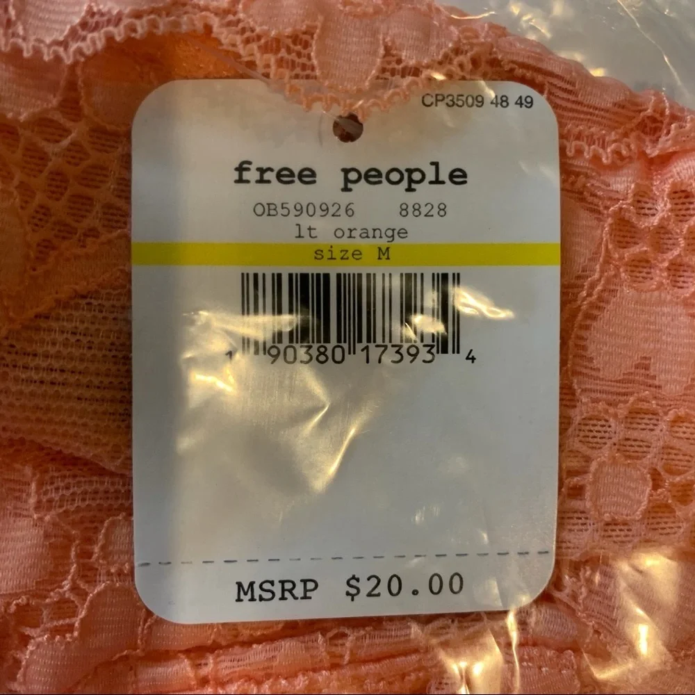 Free People Galloon Lace Halter Bralette - Picture 3 of 4